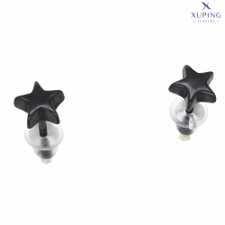 KOLCZYKI CERAMICZNE 5 MM S. STEEL TTM XUPING 74110