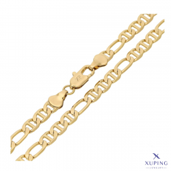 ŁAŃCUSZEK POZŁACANY 45 CM 5,7 MM GUCCI XUPING 74180