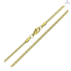 ŁAŃCUSZEK POZŁACANY 45 CM 2,4 MM S. STEEL TTM XUPING 74548