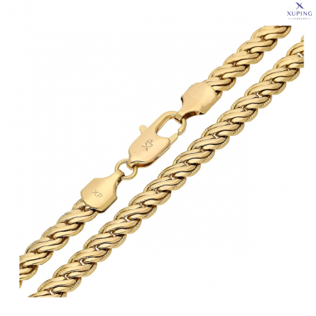 ŁAŃCUSZEK POZŁACANY 60 CM 5,8 MM EXCLUSIVE XUPING 74653