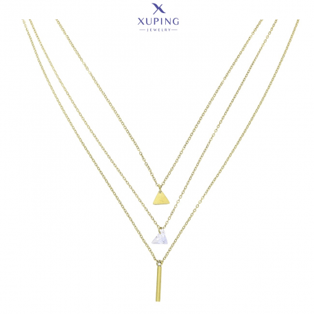 CELEBRYTKA POZŁACANA 40+6 CM S. STEEL TTM XUPING 75353