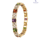 BRANSOLETKA POZŁACANA 18,5-16,5 CM 9 MM ROYAL LUXURY XUPING 75629