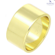 OBRĄCZKA 14K POZŁACANA 10 MM PŁASKA XUPING 76680