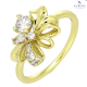 PIERŚCIONEK 14K POZŁACANY 11 MM ELEGANCE XUPING 76696