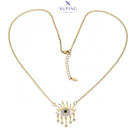 CELEBRYTKA POZŁACANA 45+4 CM EYE XUPING 76243