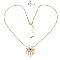 CELEBRYTKA POZŁACANA 45+4 CM EYE XUPING 76242