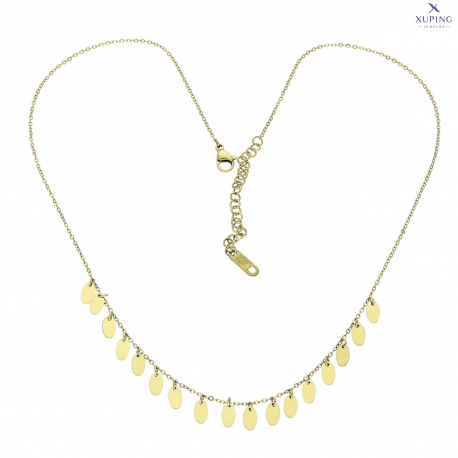 CELEBRYTKA POZŁACANA 44+6 CM S. STEEL TTM XUPING 76976