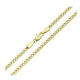 ŁAŃCUSZEK 14K POZŁACANY 45 CM 3 MM PANCERKA XUPING 77016