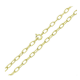 ŁAŃCUSZEK 14K POZŁACANY 45 CM 3,4 MM ANKIER XUPING 77024