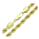 ŁAŃCUSZEK 14K POZŁACANY 50 CM 7,7 MM KORDEL XUPING 77501