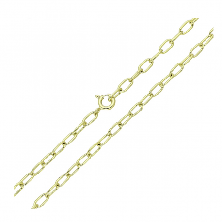 ŁAŃCUSZEK 14K POZŁACANY 45 CM 3,4 MM ANKIER XUPING 77535