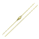 ŁAŃCUSZEK 14K POZŁACANY 45 CM 1,8 MM ANKIER XUPING 77536