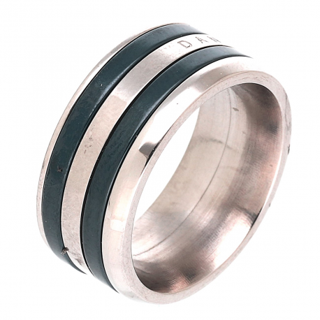 PIERŚCIONEK 9 MM OBROTOWY CERAMIC S. STEEL TTM XUPING 78424