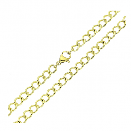 ŁAŃCUSZEK 14K POZŁACANY 50 CM 5 MM PANCERKA XUPING 78429