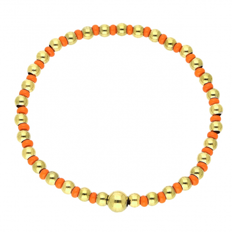BRANSOLETKA POZŁACANA ELASTIC 6 MM S. STEEL TTM XUPING 78610