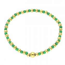 BRANSOLETKA POZŁACANA ELASTIC 6 MM S. STEEL TTM XUPING 78611