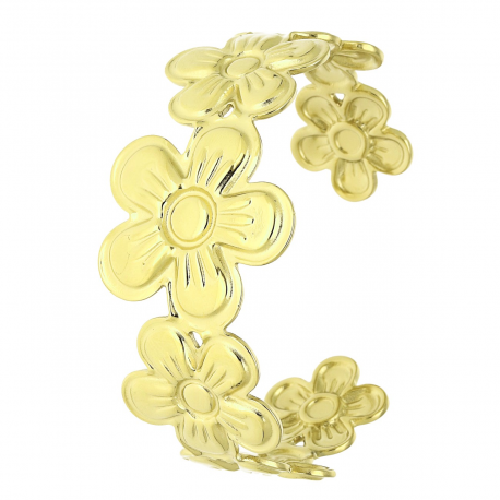 BRANSOLETKA POZŁACANA 60/29 MM S. STEEL TTM XUPING 78820