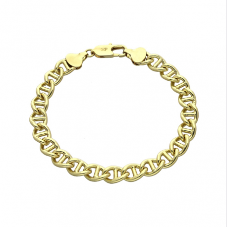 14K BRANSOLETKA POZŁACANA 20 CM 8 MM GUCCI XUPING 78877