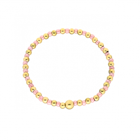 BRANSOLETKA POZŁACANA ELASTIC 6 MM S. STEEL TTM XUPING 78951