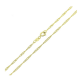 14K ŁAŃCUSZEK POZŁACANY 50 CM 2 MM SINGAPURKA XUPING 79660