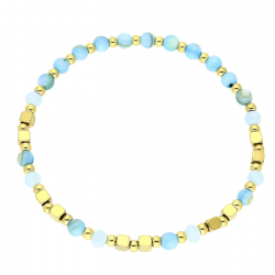 CELEBRYTKA POZŁACANA ELASTIC 4 MM S. STEEL TTM XUPING 79903