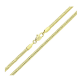 14K ŁAŃCUSZEK POZŁACANY 70 CM 2,6 MM OGON WĘŻA XUPING 80461