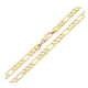 ŁAŃCUSZEK POZŁACANY 45 CM 4,3 MM FIGARO XUPING 80594
