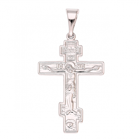 ZAWIESZKA PLATYNOWANA 42/21 MM KRZYŻYK PRAWOSŁAWNY XUPING 80628