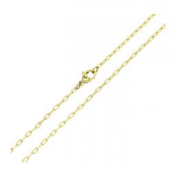 14K ŁAŃCUSZEK POZŁACANY 45 CM 1,9 MM ANKIER XUPING 80835