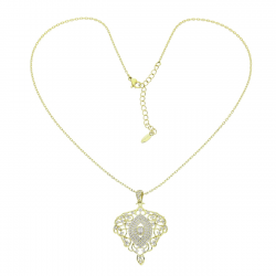 14K CELEBRYTKA POZŁACANA 40+5 CM ELEGANCE XUPING 80839