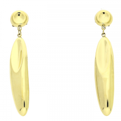 KOLCZYKI POZŁACANE 45/8 MM S. STEEL TTM XUPING 81022