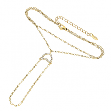 BRANSOLETKA POZŁACANA 19+5 CM ELEGANCE XUPING 81096