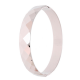 BRANSOLETKA PLATYNOWANA 57/10 MM SREBRNY BANGLE XUPING 81111