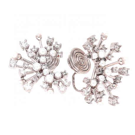 KLIPSY PLATYNOWANE 17/22 MM ZACISKOWE XUPING 81263