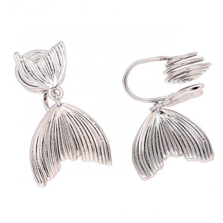 KLIPSY PLATYNOWANE 22/13 MM ZACISKOWE XUPING 81272