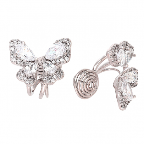 KLIPSY PLATYNOWANE 16/21 MM ZACISKOWE XUPING 81281