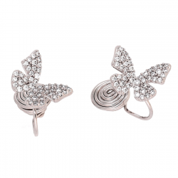 KLIPSY PLATYNOWANE 13/15 MM ZACISKOWE XUPING 81282