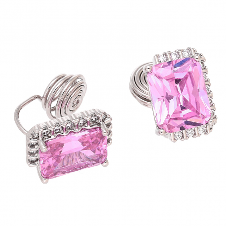 KLIPSY PLATYNOWANE 13/12 MM ZACISKOWE XUPING 81284