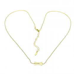 14K CELEBRYTKA POZŁACANA 46+5 CM ZŁOTA TULEJA XUPING 81314