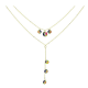14K CELEBRYTKA POZŁACANA 38+4 Z-6 CM VITRAIL CRYSTAL XUPING 81331