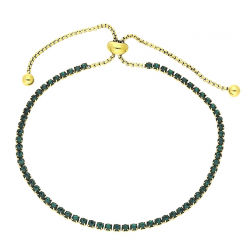 BRANSOLETKA POZŁACANA 2 MM S. STEEL TTM XUPING 81479