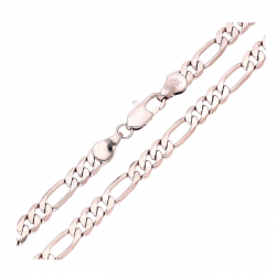 ŁAŃCUSZEK PLATYNOWANY 50 CM 5 MM FIGARO XUPING 81583