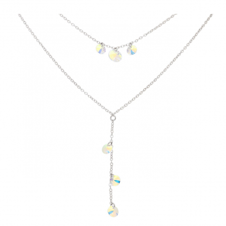 CELEBRYTKA PLATYNOWANA 38+4 Z-6 CM AB CRYSTAL XUPING 81636