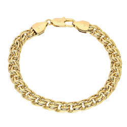 BRANSOLETKA POZŁACANA 19,5 CM 7,5 MM GARIBALDI XUPING 81668