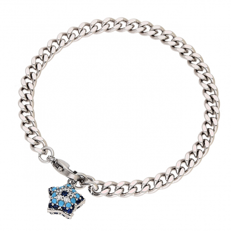 BRANSOLETKA PLATYNOWANA 17,5 CM 5 MM ELEGANCE XUPING 81695