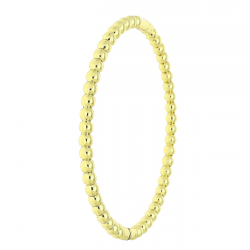 14K BRANSOLETKA POZŁACANA 60/4 MM ZŁOTY BANGLE XUPING 81877