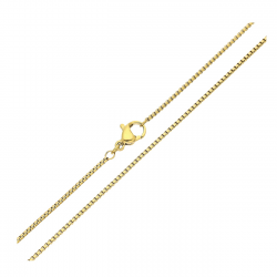 ŁAŃCUSZEK POZŁACANY 45 CM 1,2 MM WENECJANA XUPING 82019