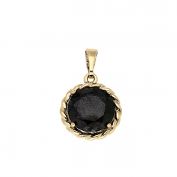 ZAWIESZKA POZŁACANA 32/20 MM BLACK DIAMONDS SERIES XUPING 82093