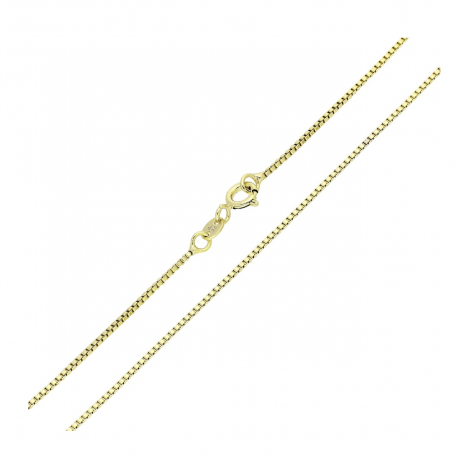 14K ŁAŃCUSZEK POZŁACANY 70 CM 1,1 MM WENECJANA XUPING 82421