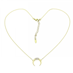 14K CELEBRYTKA POZŁACANA 38+5 CM ELEGANCE XUPING 82434